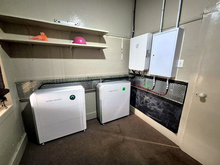 Inverter & battery room, Nagskof Elektries & Solar